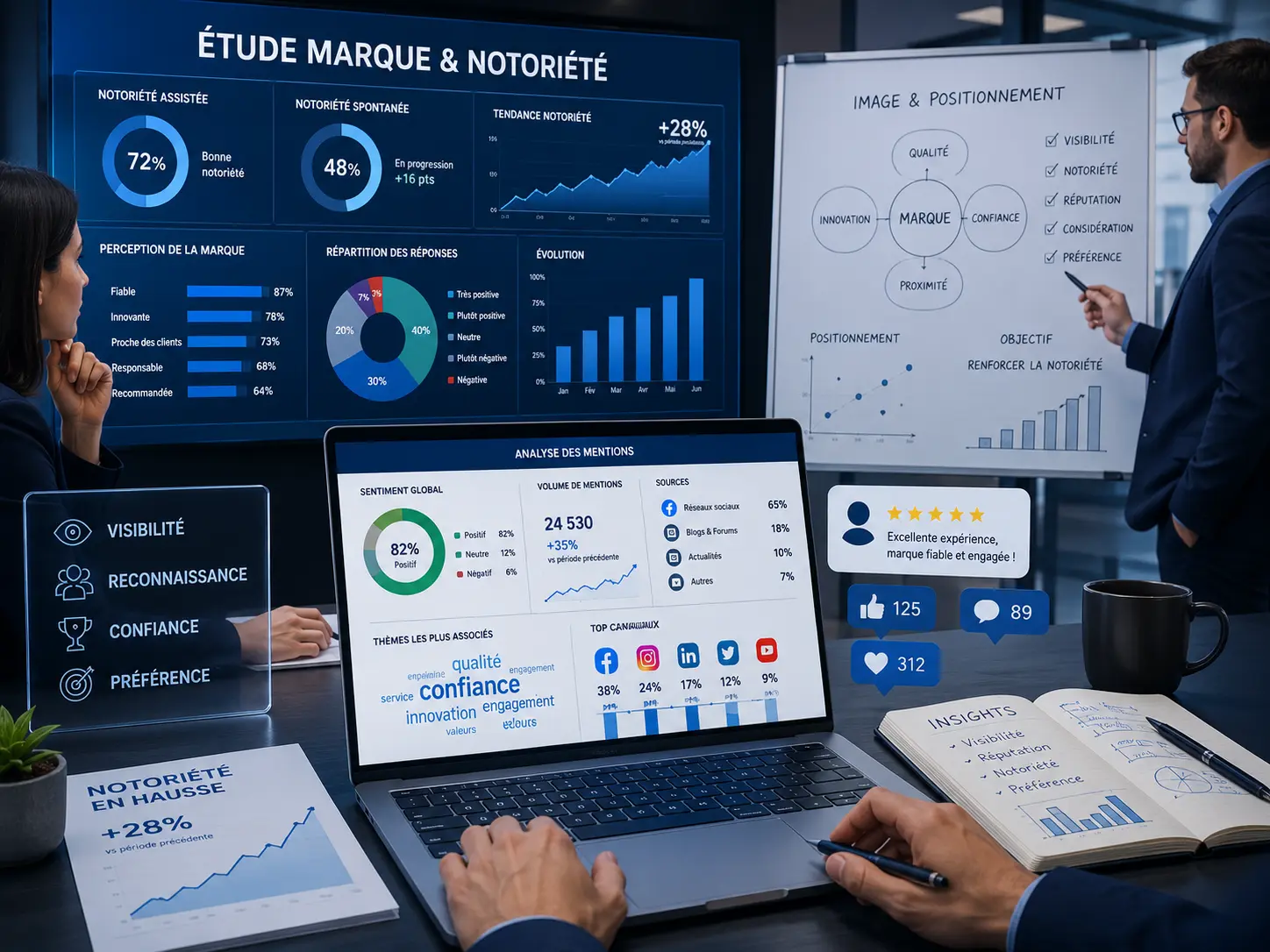 Étude marque et notoriété